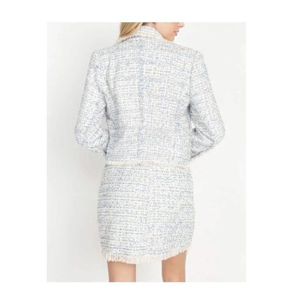 Tweed Suit Set Jacket and Skirt - Picture 4 of 16